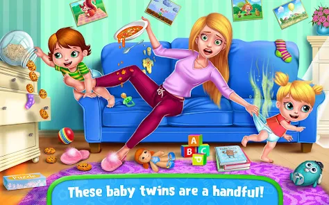 Baby Twins Babysitter