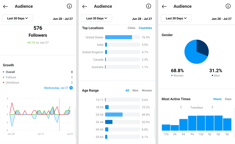 Followers Insight for Instagram