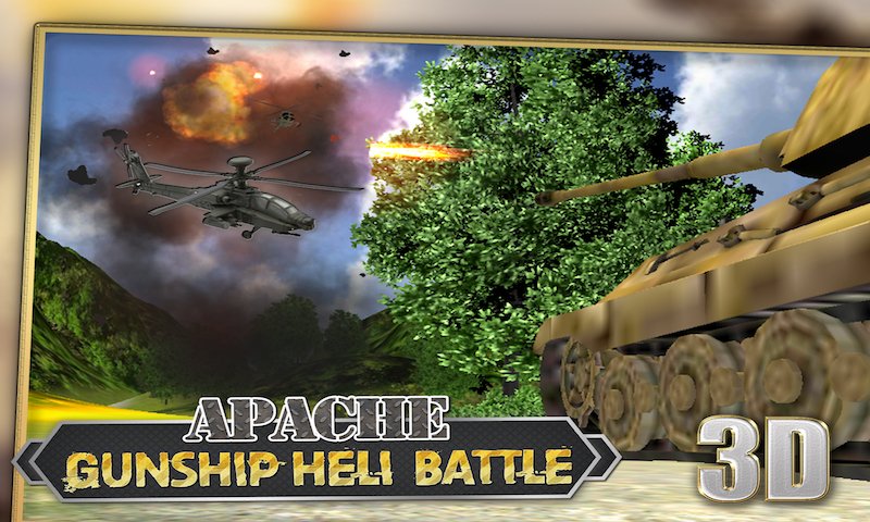 Apache Gunship Heli Battle