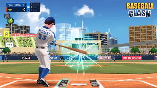 Baseball Clash Real-time Game