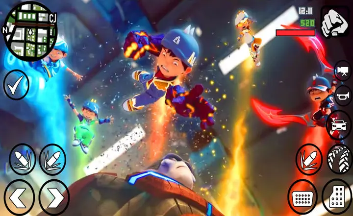 Boboiboy Elemental Battle