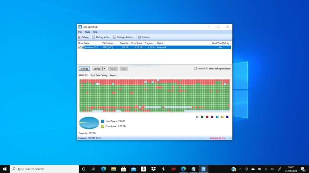 Glarysoft Disk SpeedUp