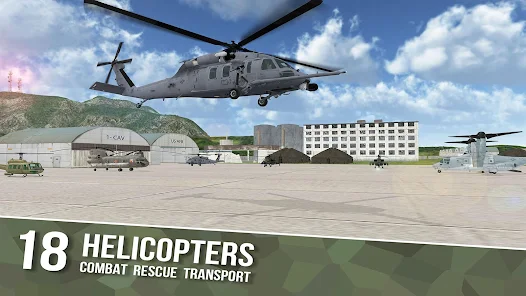 Helicopter Sim Flight Simulator