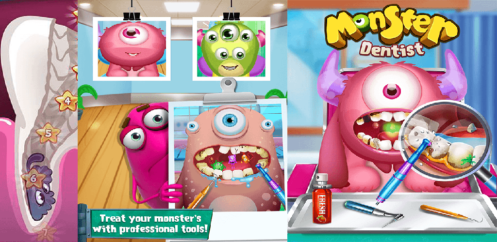 Monster Dentist - Kids Doctor Games