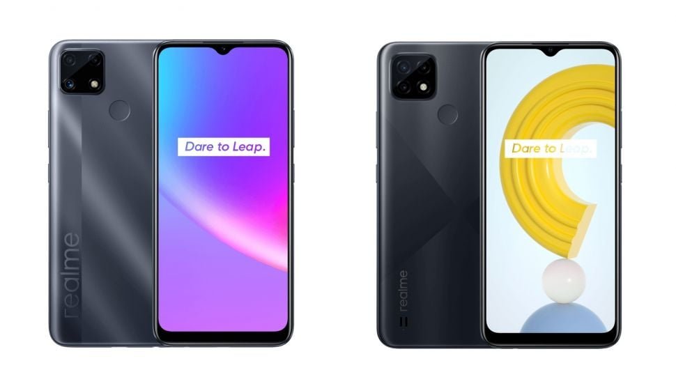 Perbedaan Realme C25 dan C21