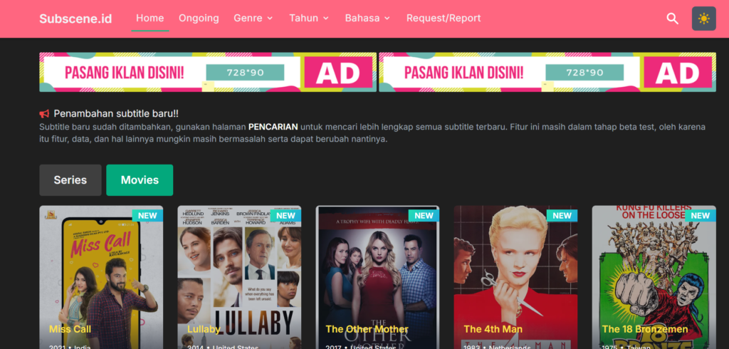 Download Subtitle Film Bahasa Indonesia