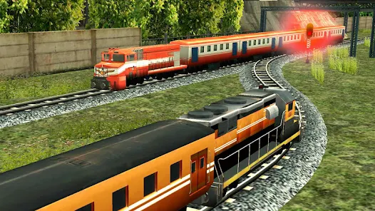 Train Racing Games 3D 2 Player