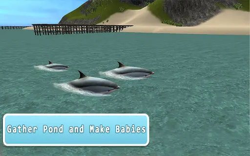 Wild Dolphin Simulator 3D