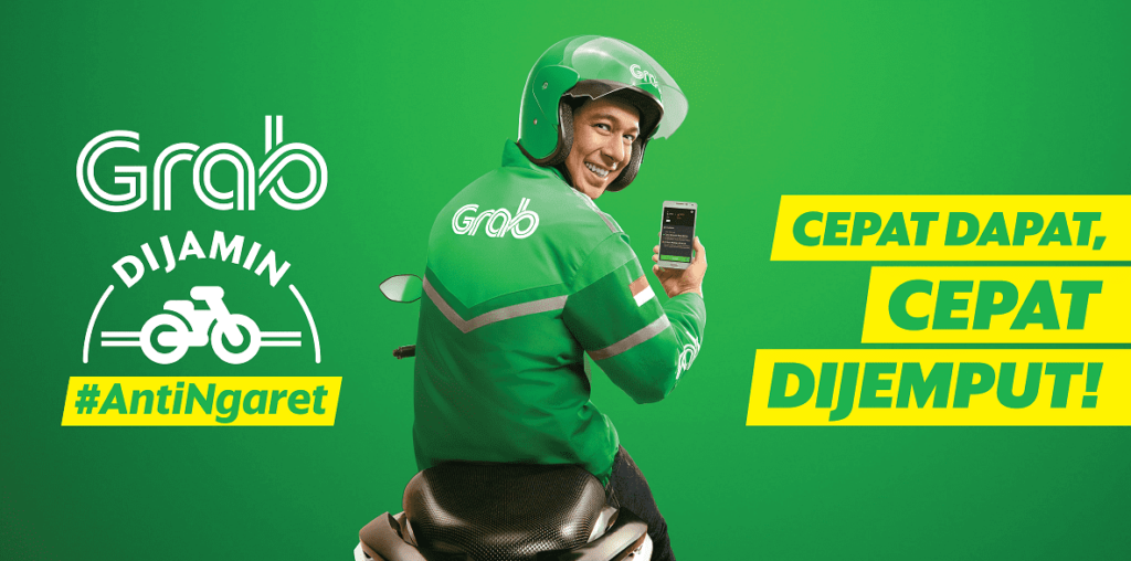 Menggunakan Aplikasi Grab