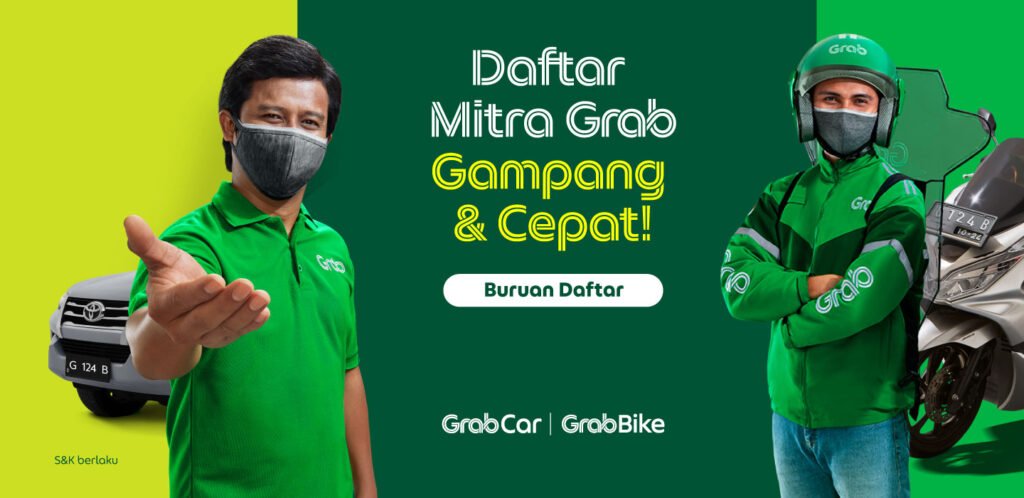 Menggunakan Aplikasi Grab