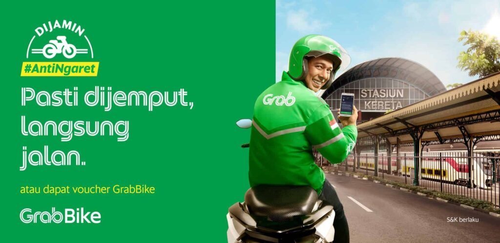 Menggunakan Aplikasi Grab