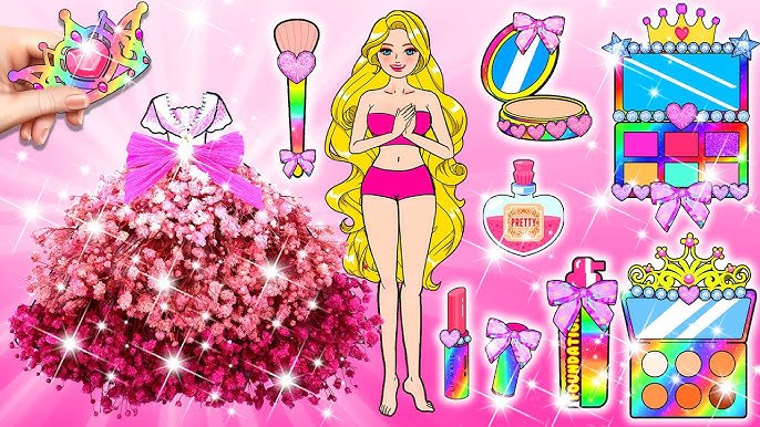 princess Rapunzel Dress Up & Makeup