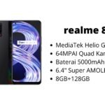 Perbedaan realme 8 dan realme 8 5G