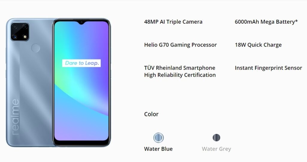 Kelebihan dan Kekurangan realme C25
