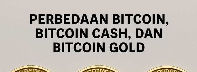 Inilah Perbedaan Bitcoin, Bitcoin Cash, dan Bitcoin Gold